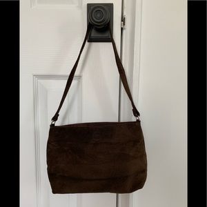 Small Suede Shoulder Bag